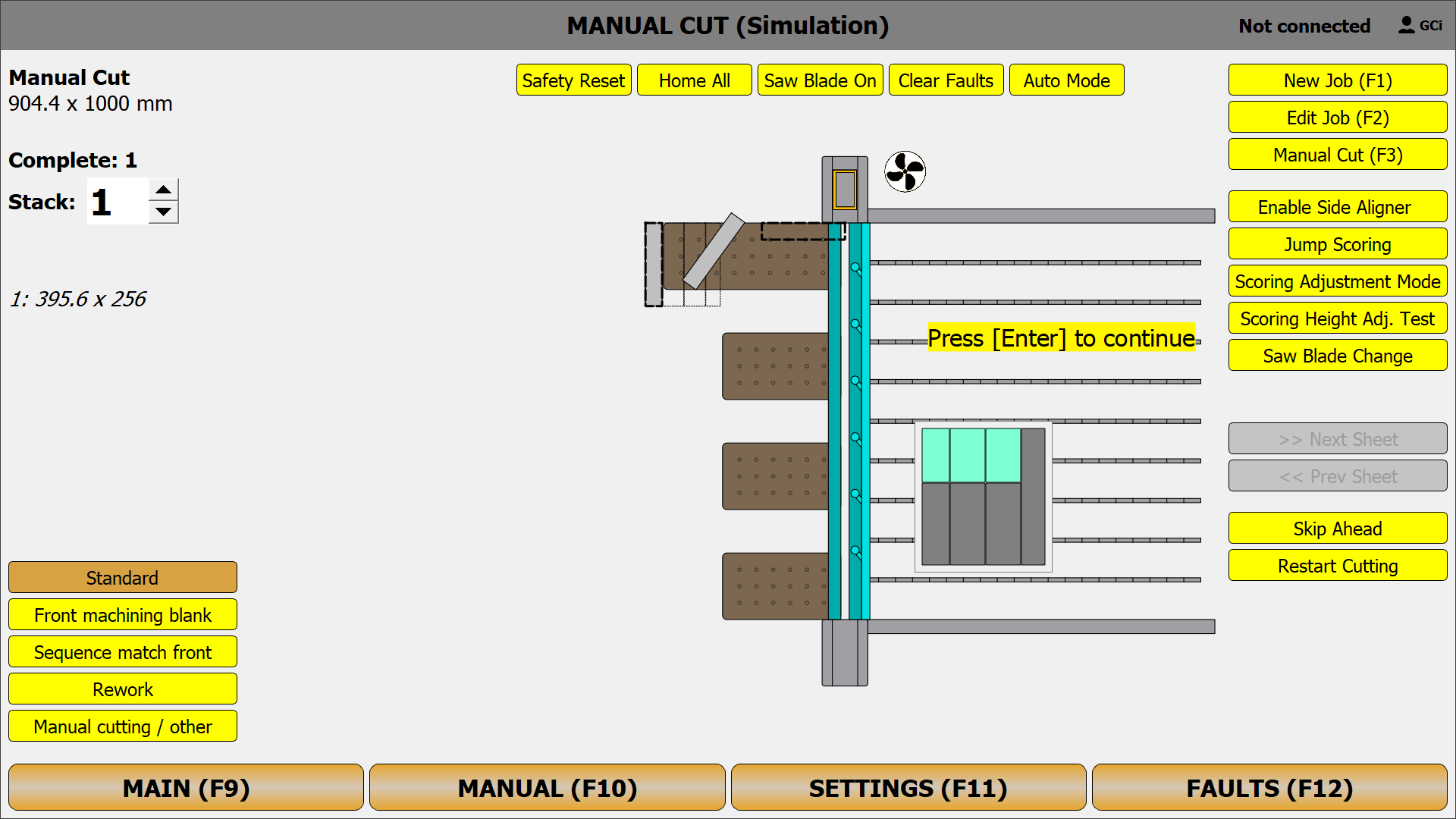 Industrial Control App Screenshot